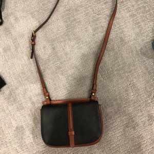 Fossil two toned cross body bag